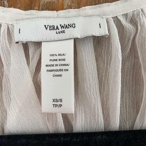 VINTAGE Vera Wang Silk Dressing Gown - Picture 3 of 5